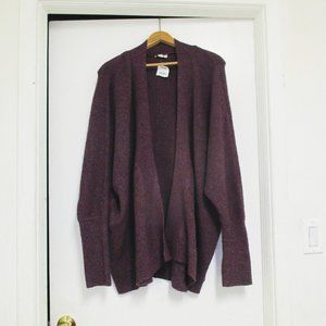 Sweater - "Style & Co." Purple Cardigan Sweater Wrap Around